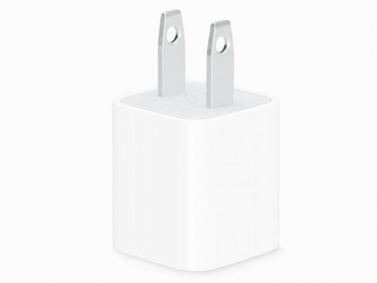 Apple USB Charger adapter US Plug Converter AC/DC 5W A1400 Wall Charger European Plug Adapter for iPad, iPhone 5/6/6s/7 (Simple Package)